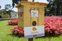  O governador do Paraná, Carlos Massa Ratinho Junior, inaugura o jardim de colmeias de abelhas nativas e a horta orgânica no Palácio Iguaçu.