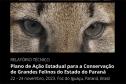 Governo do Paraná divulga relatório do plano de ação para conservação de grandes felinos