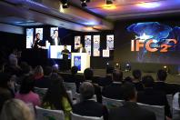O governador Carlos Massa Ratinho Junior participou nesta terça-feira (19) da abertura do V International Fish Congress & Fish Expo Brasil 2023 (IFC Brasil), realizado em Foz do Iguaçu, no Oeste do Paraná.