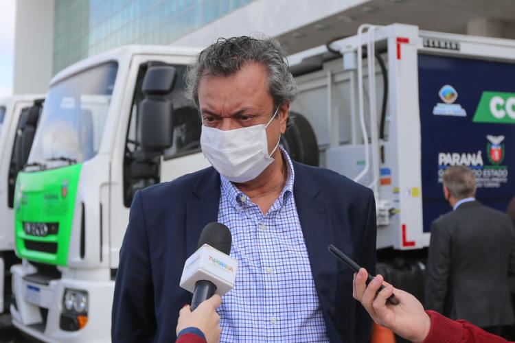 Entrega de caminhões