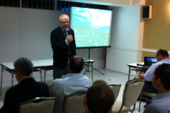Na última quinta-feira (dia 08), o secretário do Meio Ambiente e Recursos Hídricos, Jonel Iurk, proferiu palestra no Clube de Engenharia de Ponta Grossa.