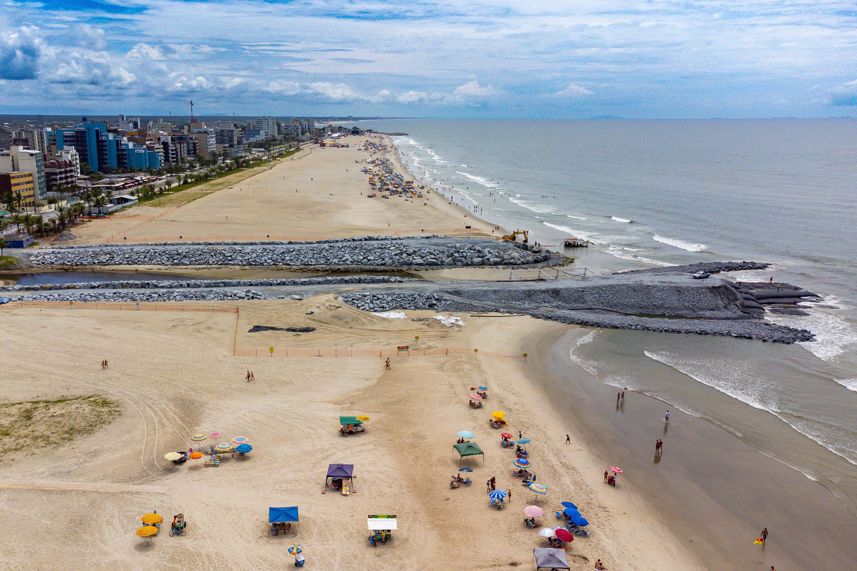 Estado vai iniciar as obras de microdrenagem na Orla de Matinhos logo após o Carnaval