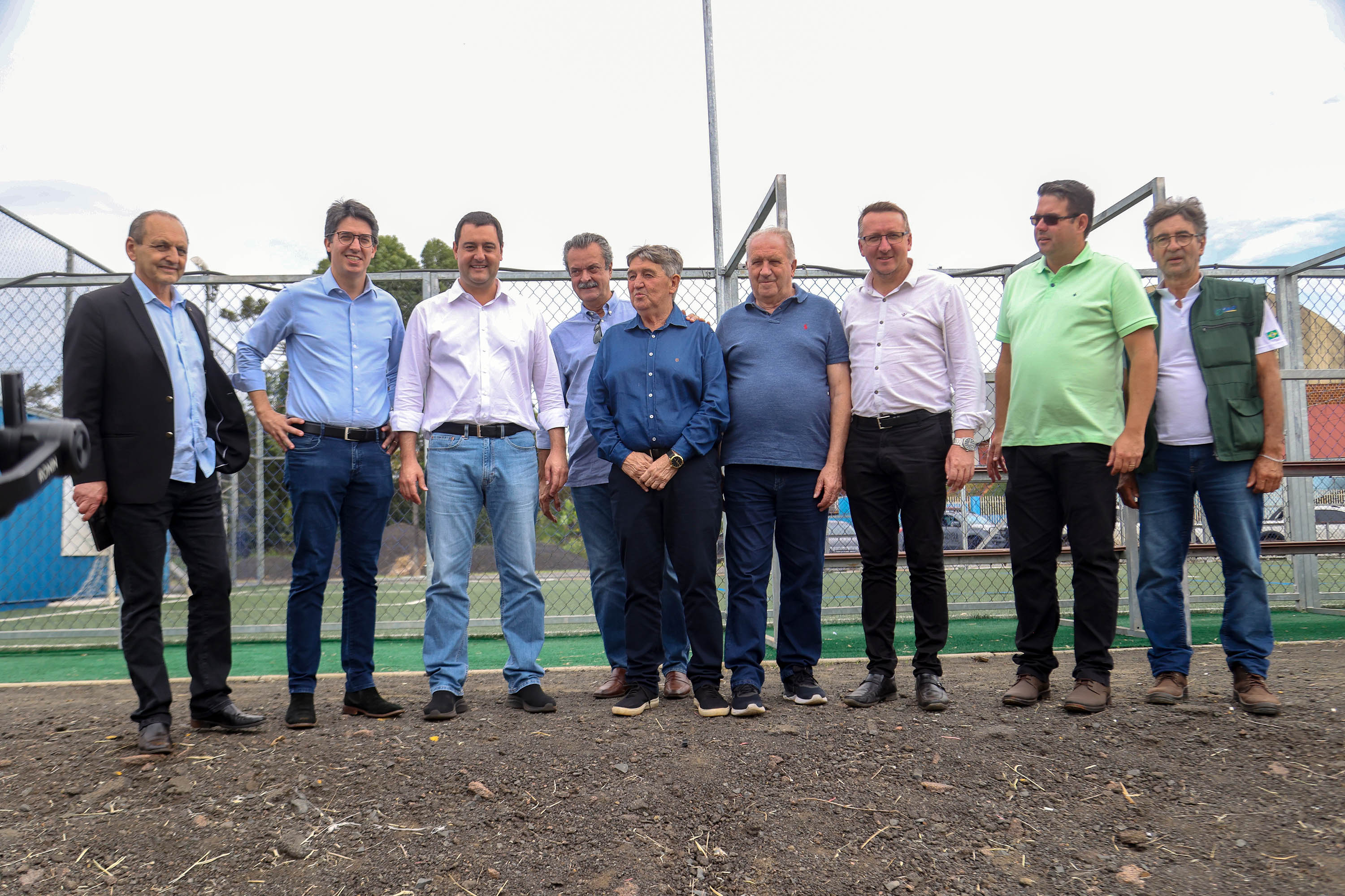 Governador Carlos Massa Ratinho Junior nesta quinta-feira (06) visitou o Parque Laranjinha em Ventania