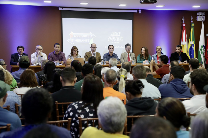 Sedest participa em audiência pública na Assembleia Itinerante da Expoingá