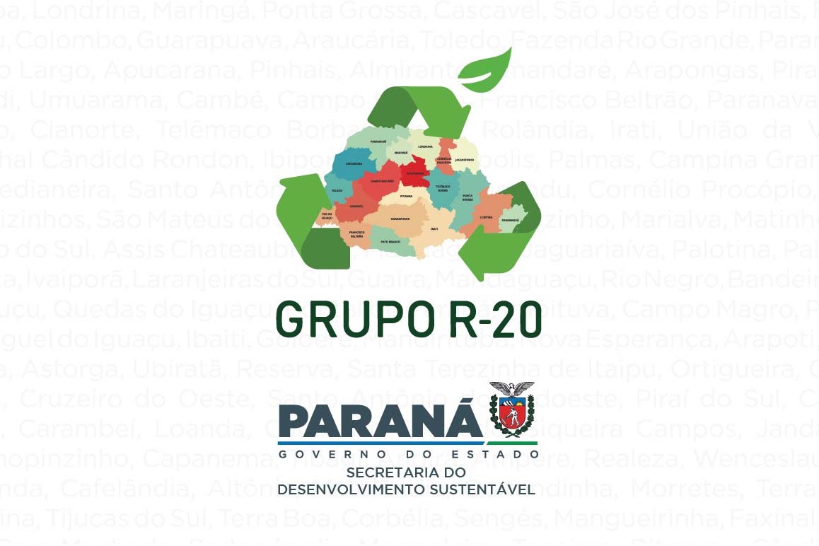 Estado promove a 17ª Reunião Ordinária do Grupo R-20 sobre resíduos sólidos