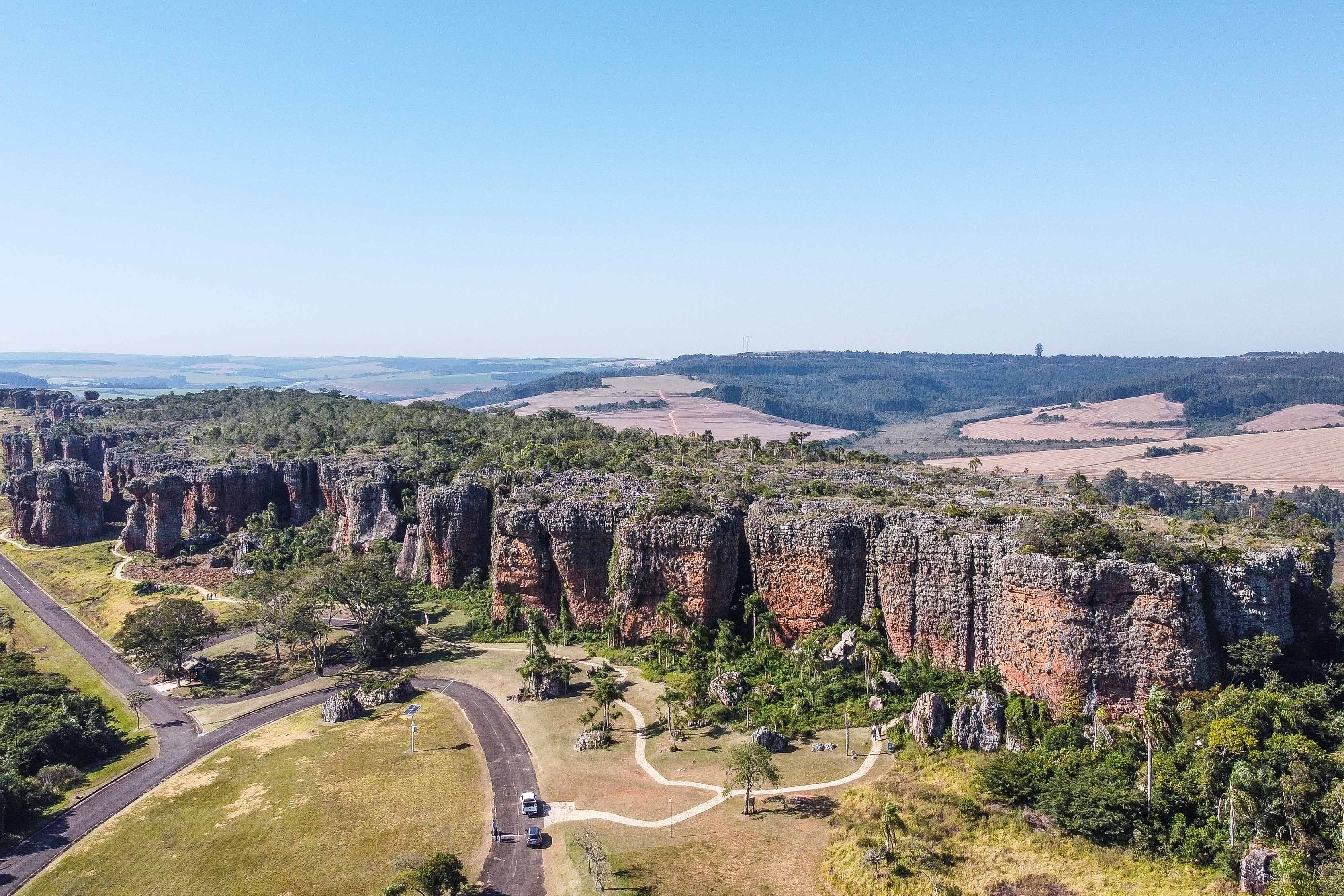 Os famosos arenitos são o cartão-postal de Vila Velha