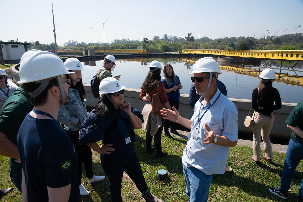Visitas técnicas às Estações de Esgoto da Sanepar: encerramento do workshop sobre serviços de esgotamento