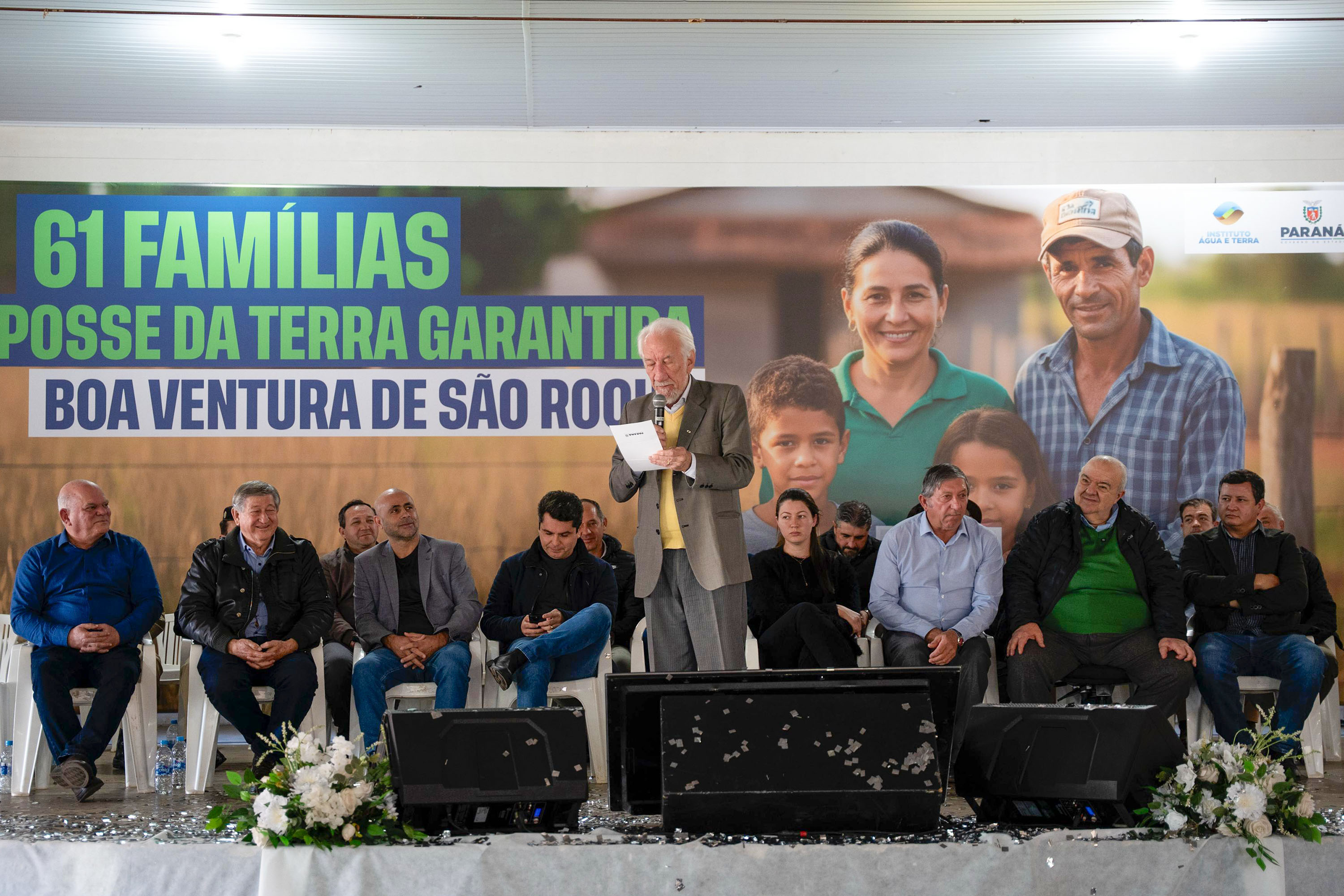 Governo do Estado regulariza 61 propriedades rurais em Boa Ventura de São Roque