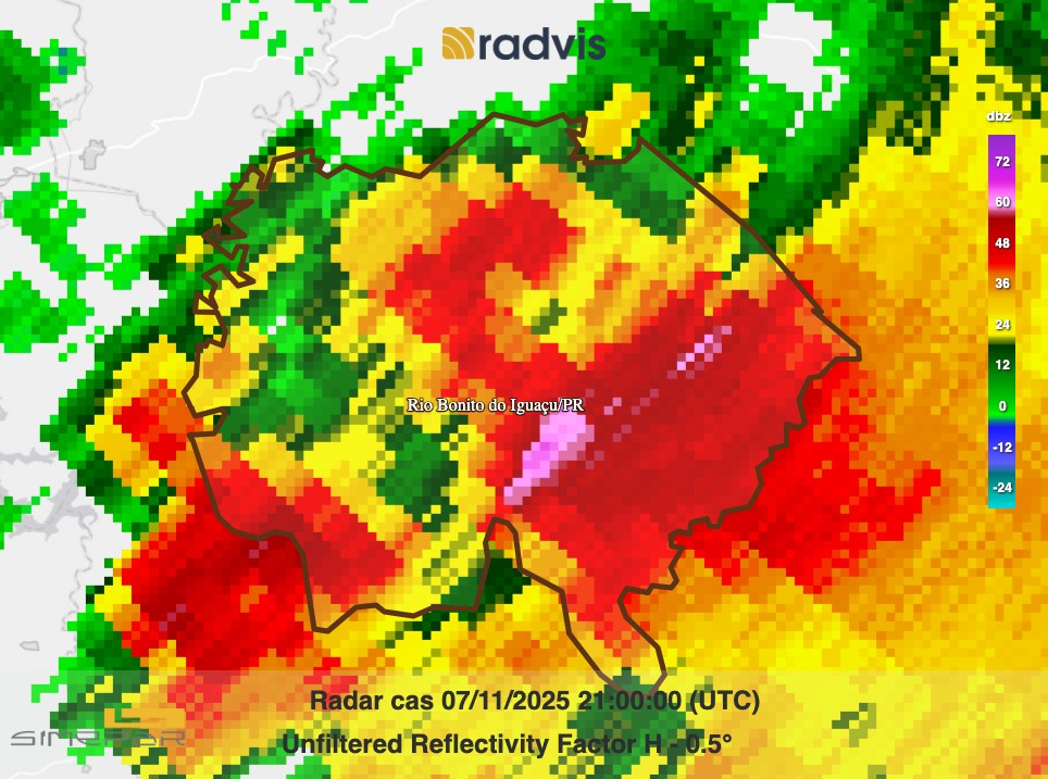 Simepar confirma três tornados na sexta