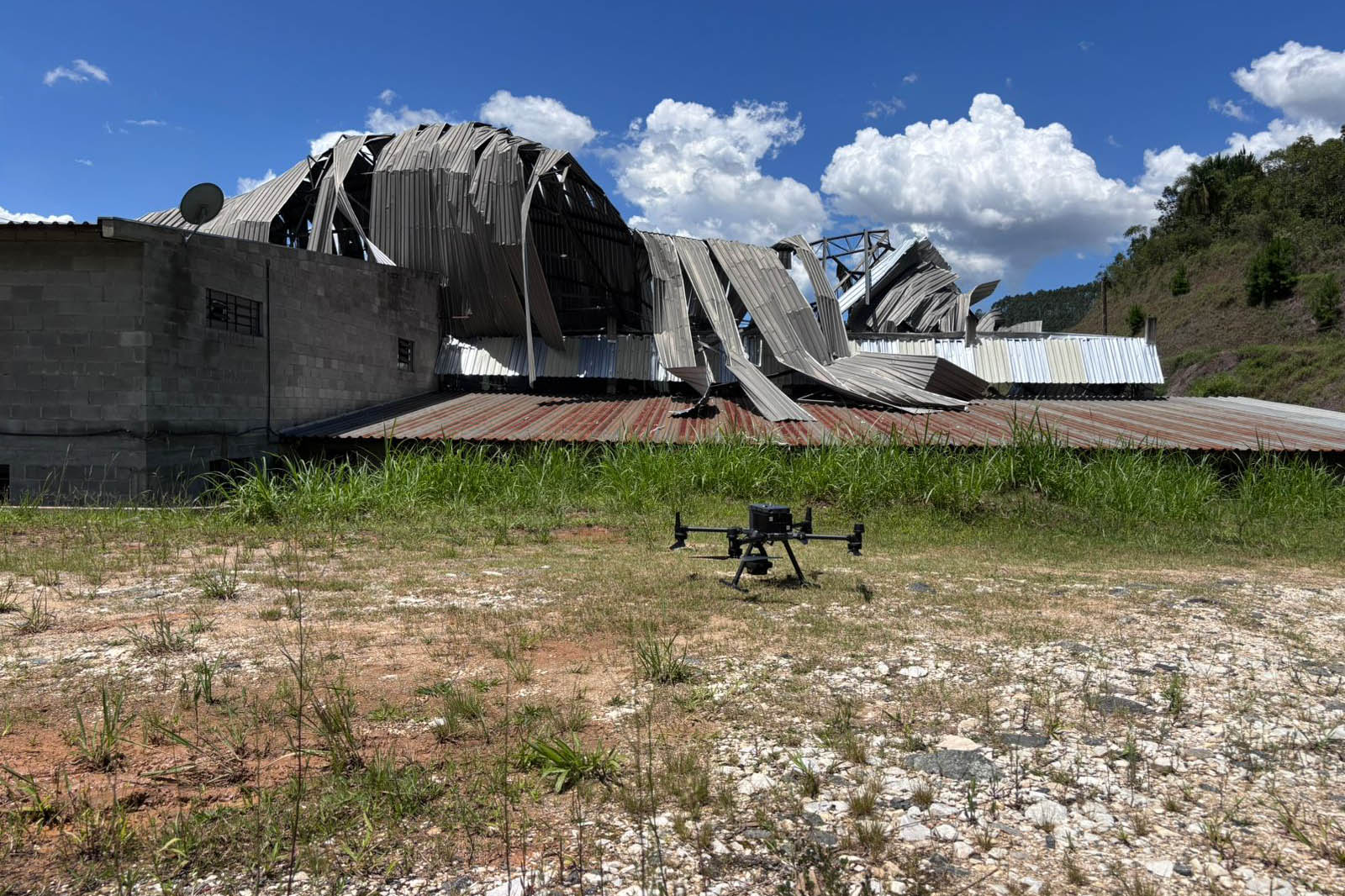Downburst: Simepar detalha fenômeno que atingiu Campina Grande do Sul e Sudoeste