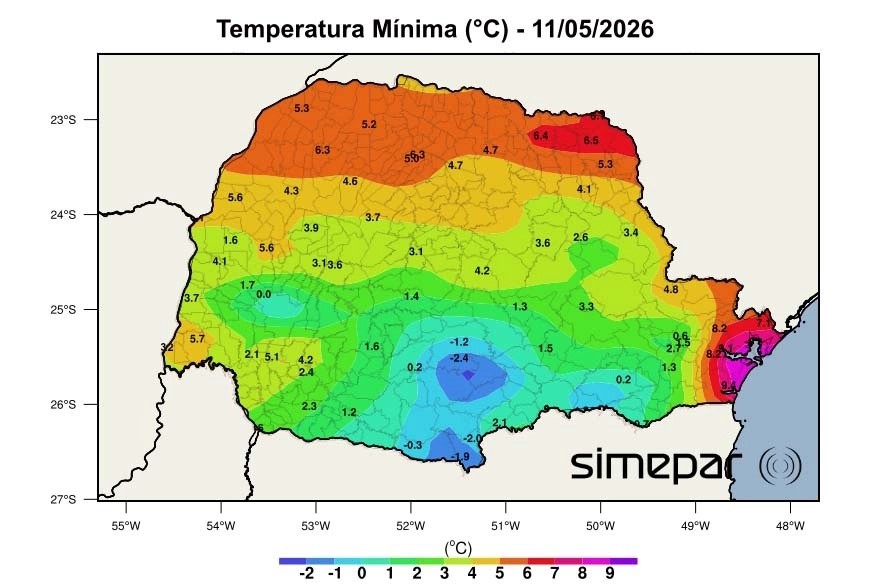 Foto: Simepar