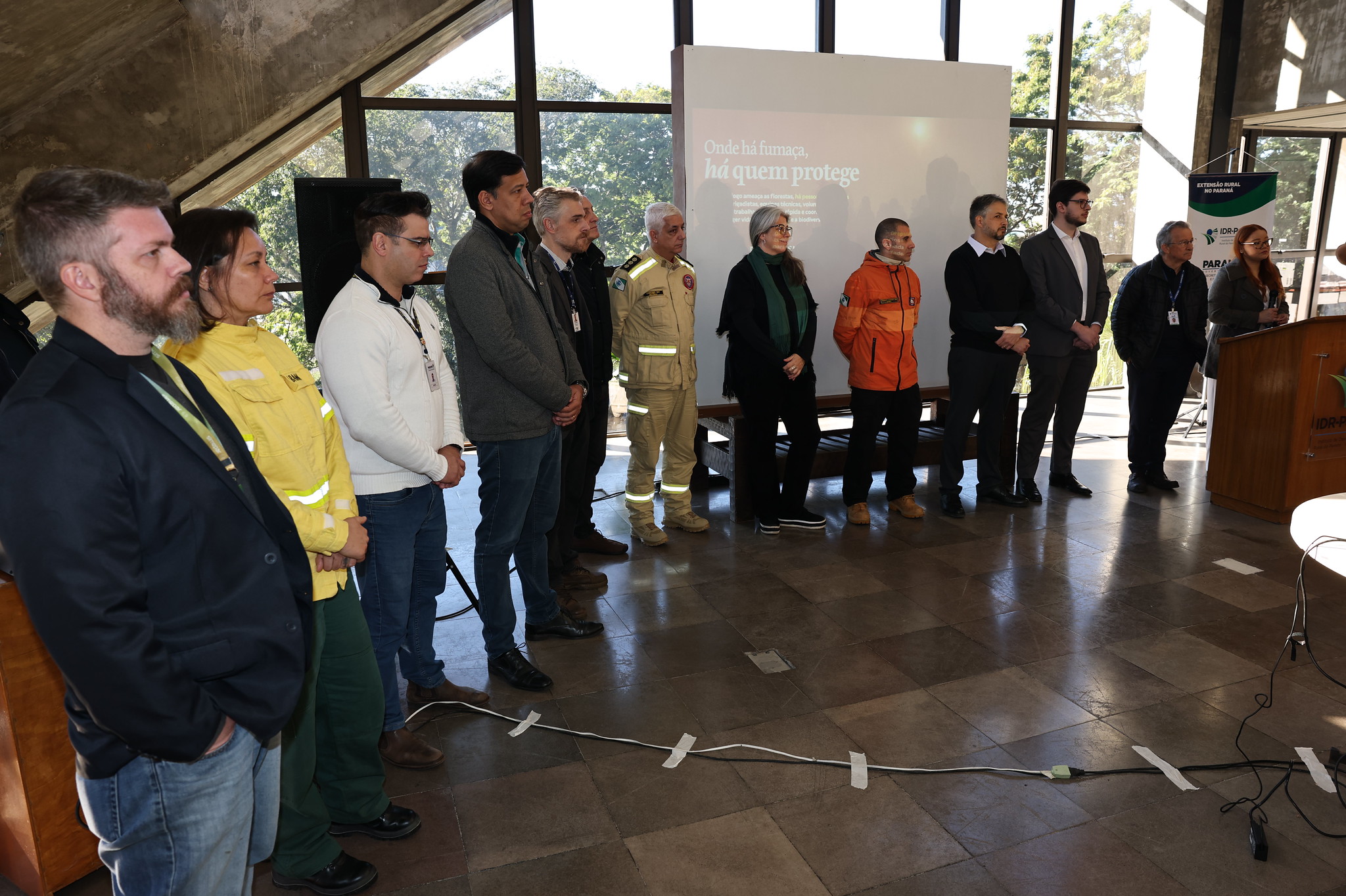 Campanha de prevenção e combate a incêndios florestais é iniciada no Paraná