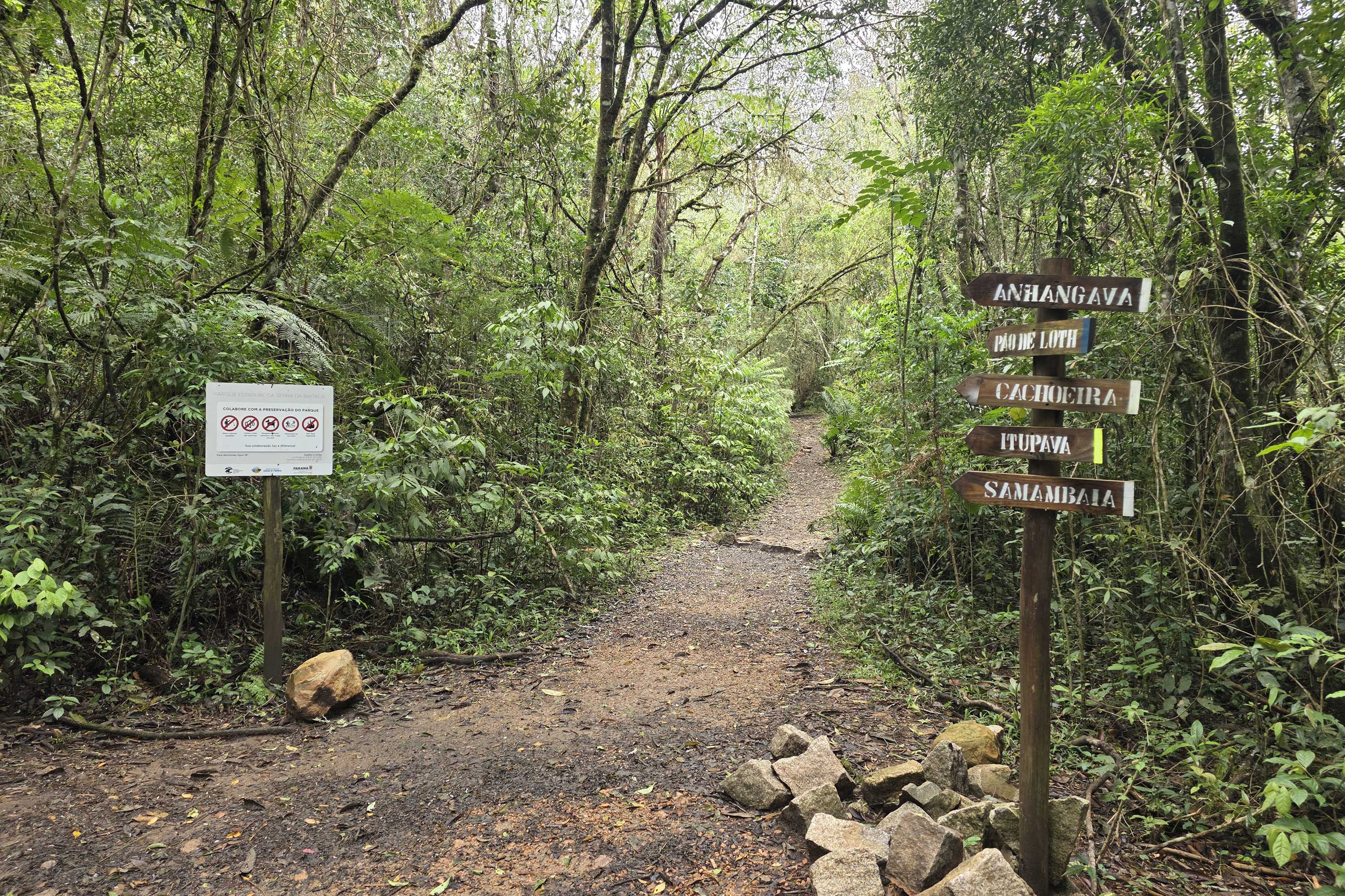 IAT divulga novo horário de funcionamento do Parque Estadual da Serra da Baitaca