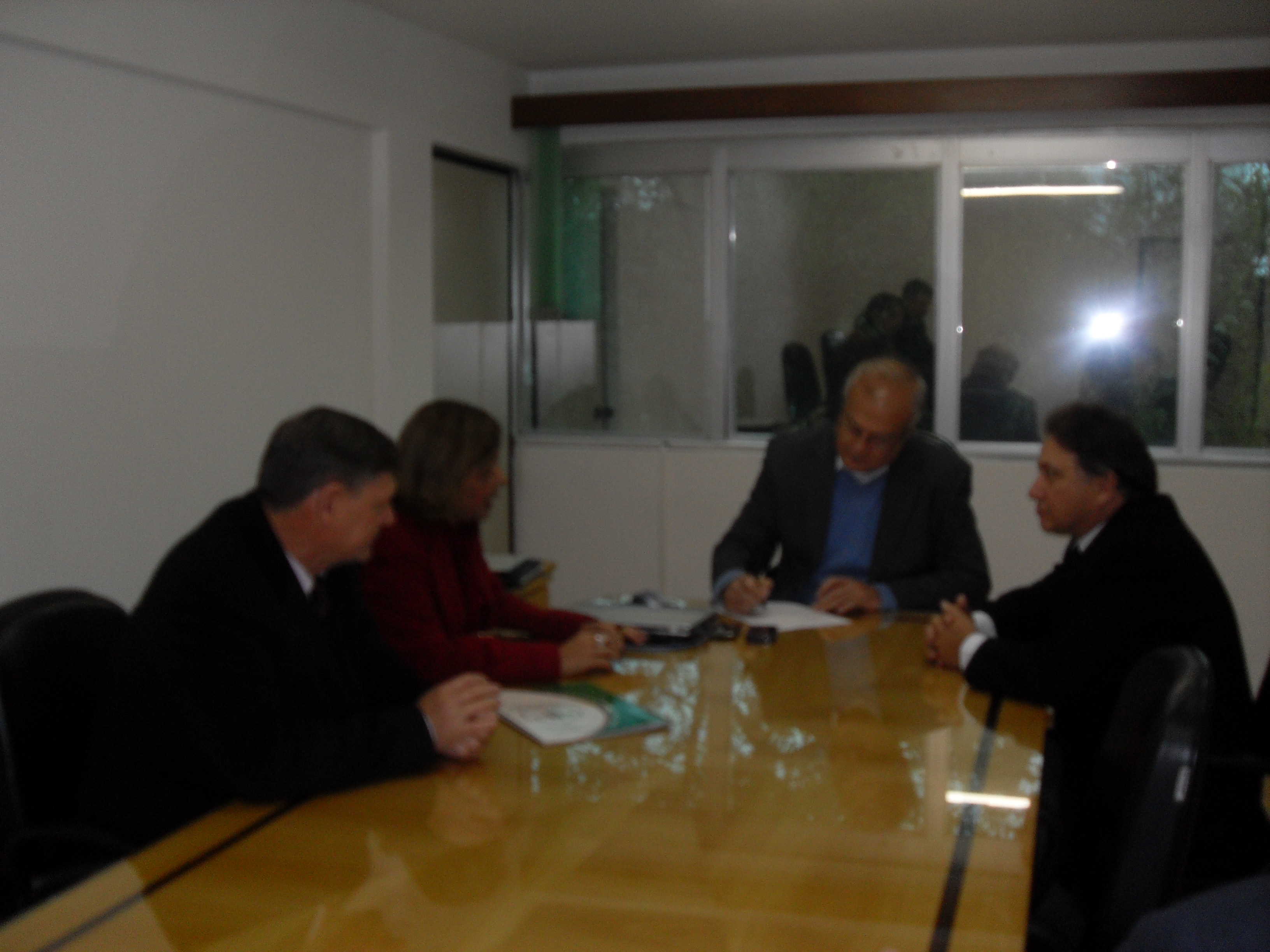 Secretário Jonel Iurk recebe a visita do Deputado Nelson Garcia