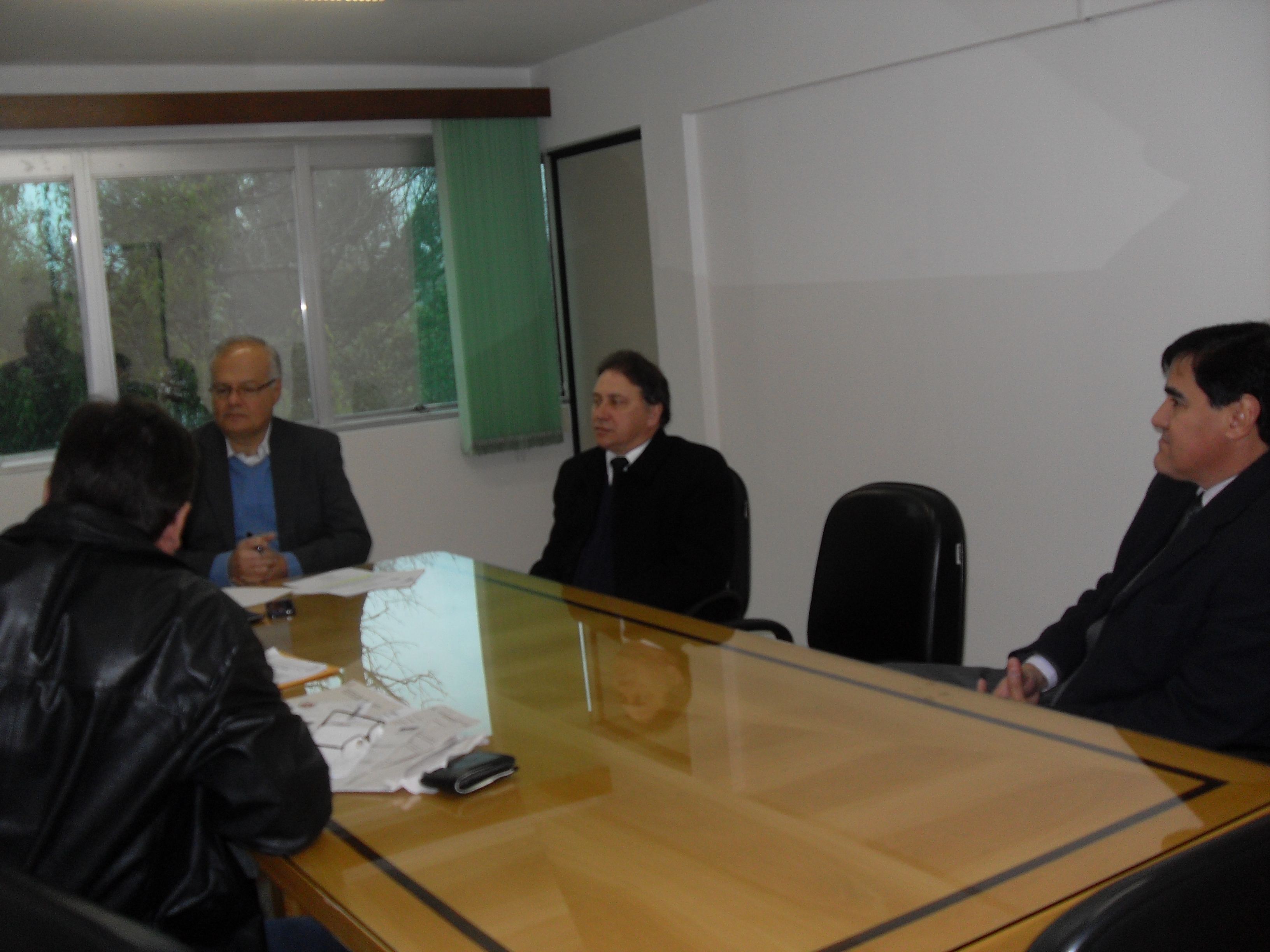 Secretário Jonel Iurk recebe a visita do Deputado Nelson Garcia