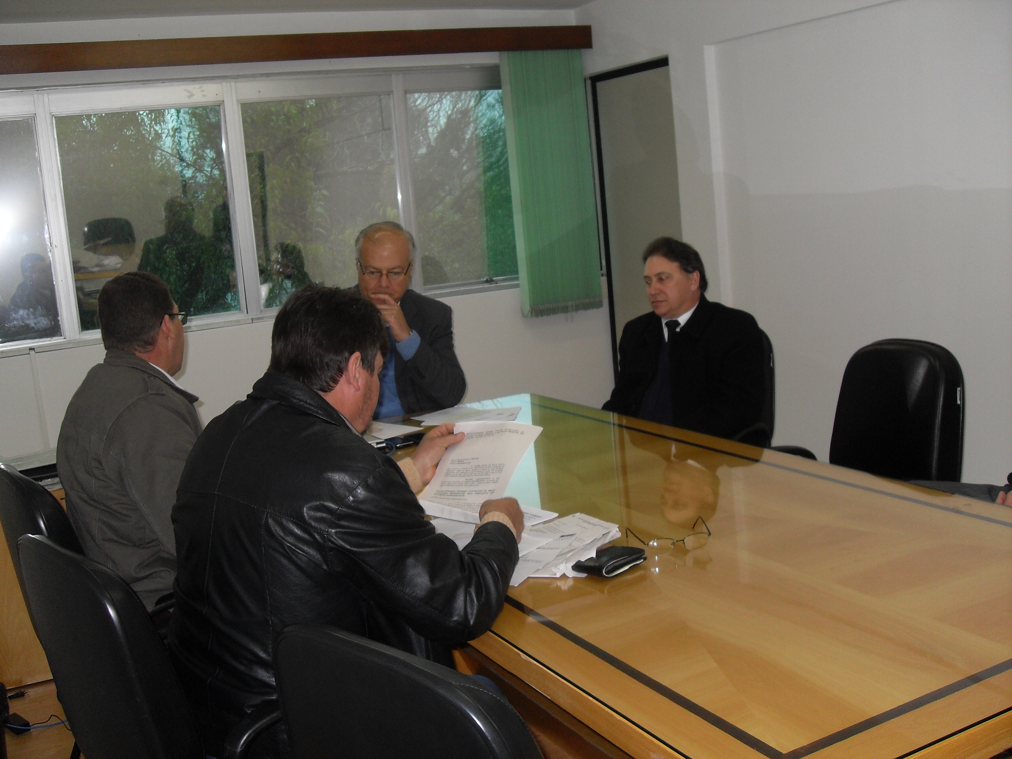 Secretário Jonel Iurk recebe a visita do Deputado Nelson Garcia