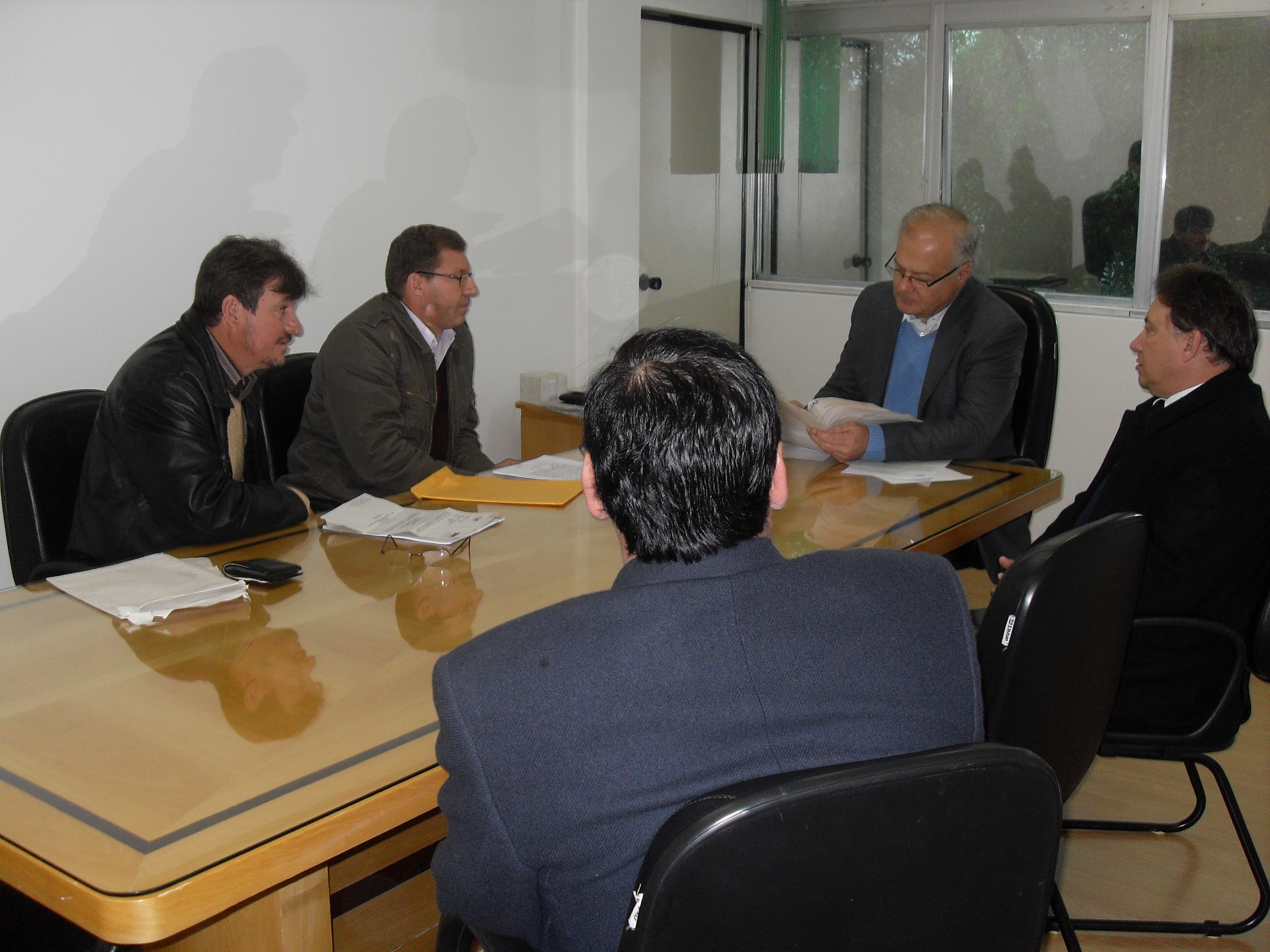 Secretário Jonel Iurk recebe a visita do Deputado Nelson Garcia