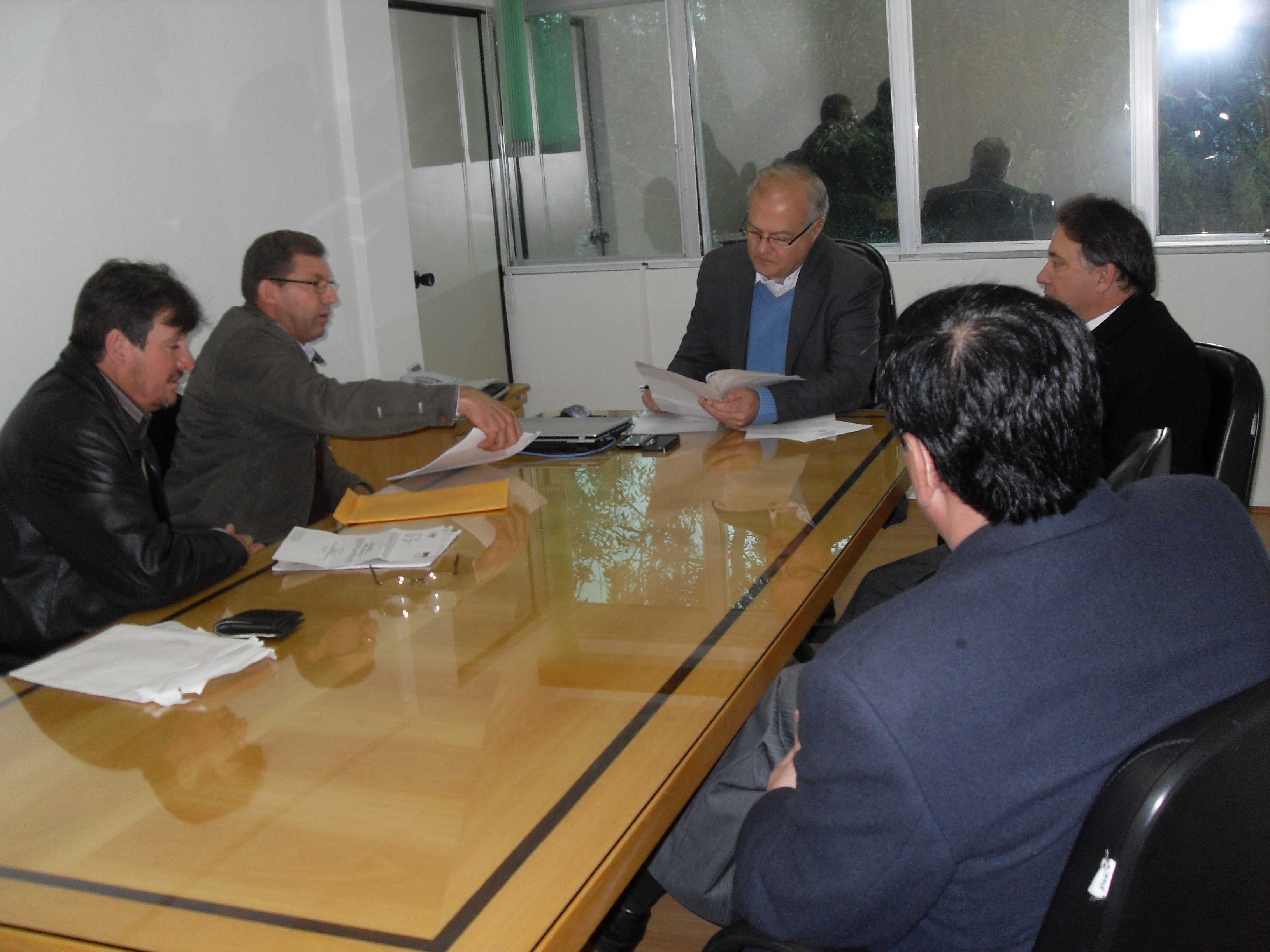 Secretário Jonel Iurk recebe a visita do Deputado Nelson Garcia