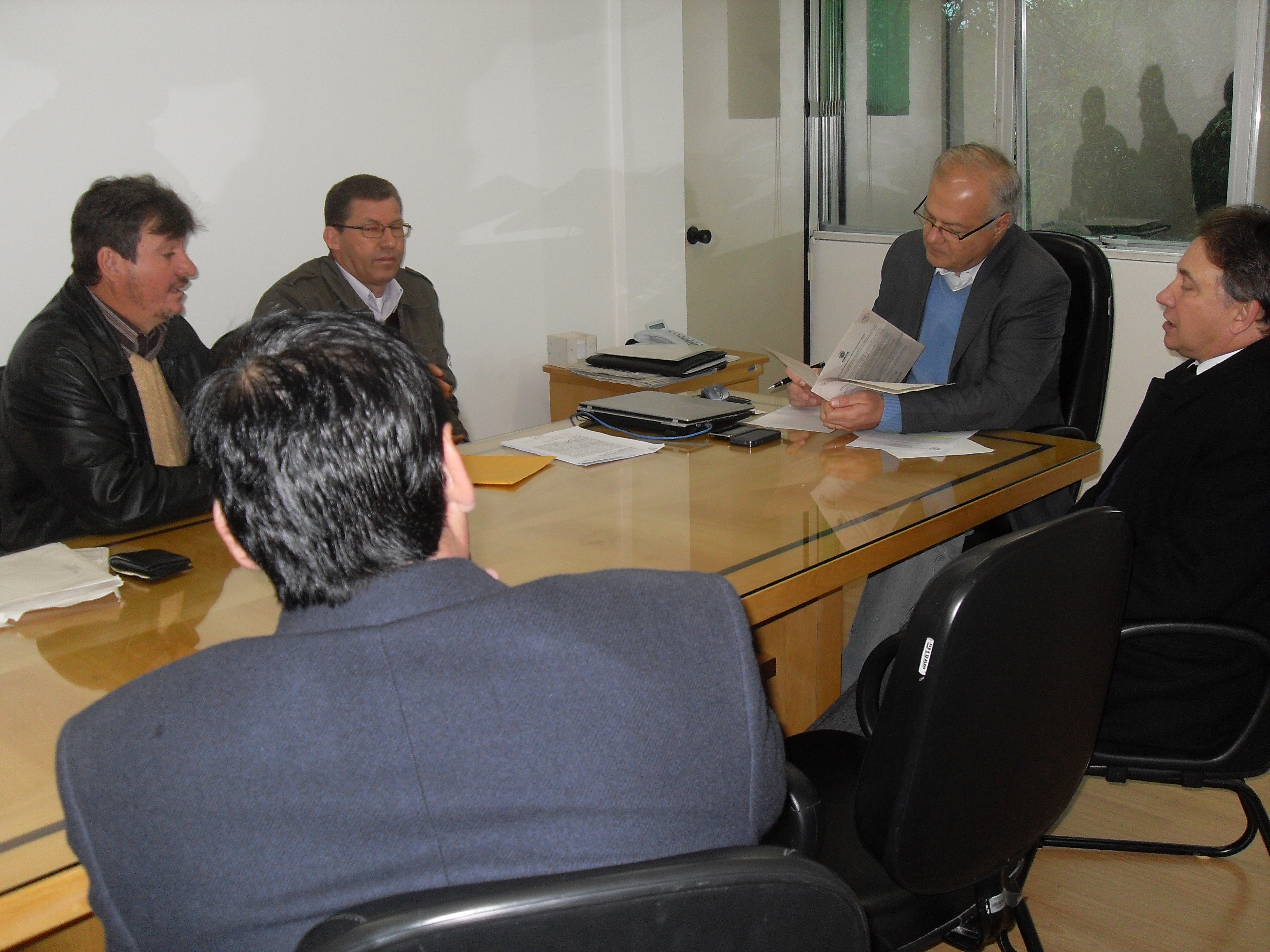 Secretário Jonel Iurk recebe a visita do Deputado Nelson Garcia