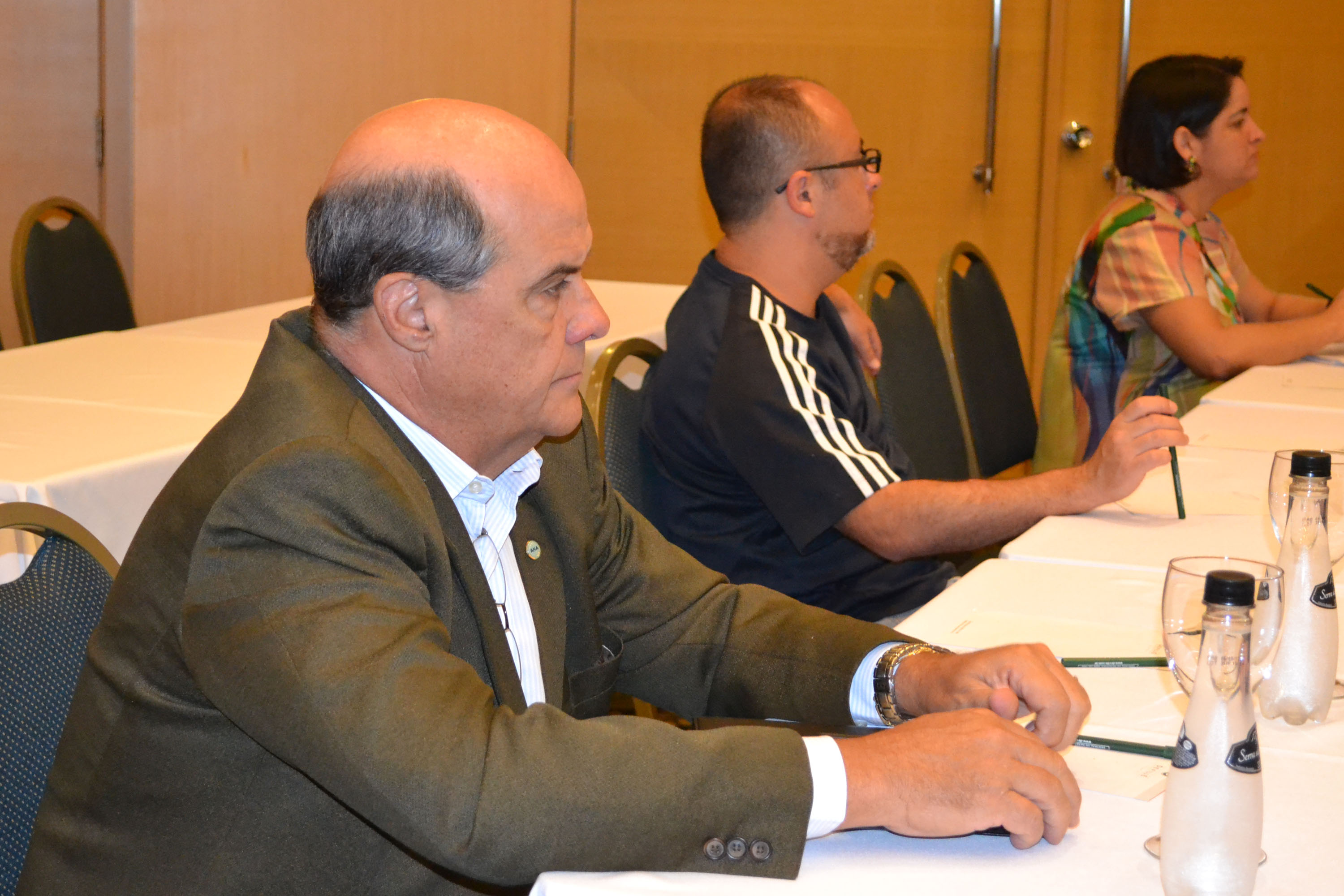 I Encontro técnico de programas estaduais de PSA, realizado pela Fundação Boticário de Proteção à Natureza. Devanir dos Santos, da Agência Nacional de Águas.