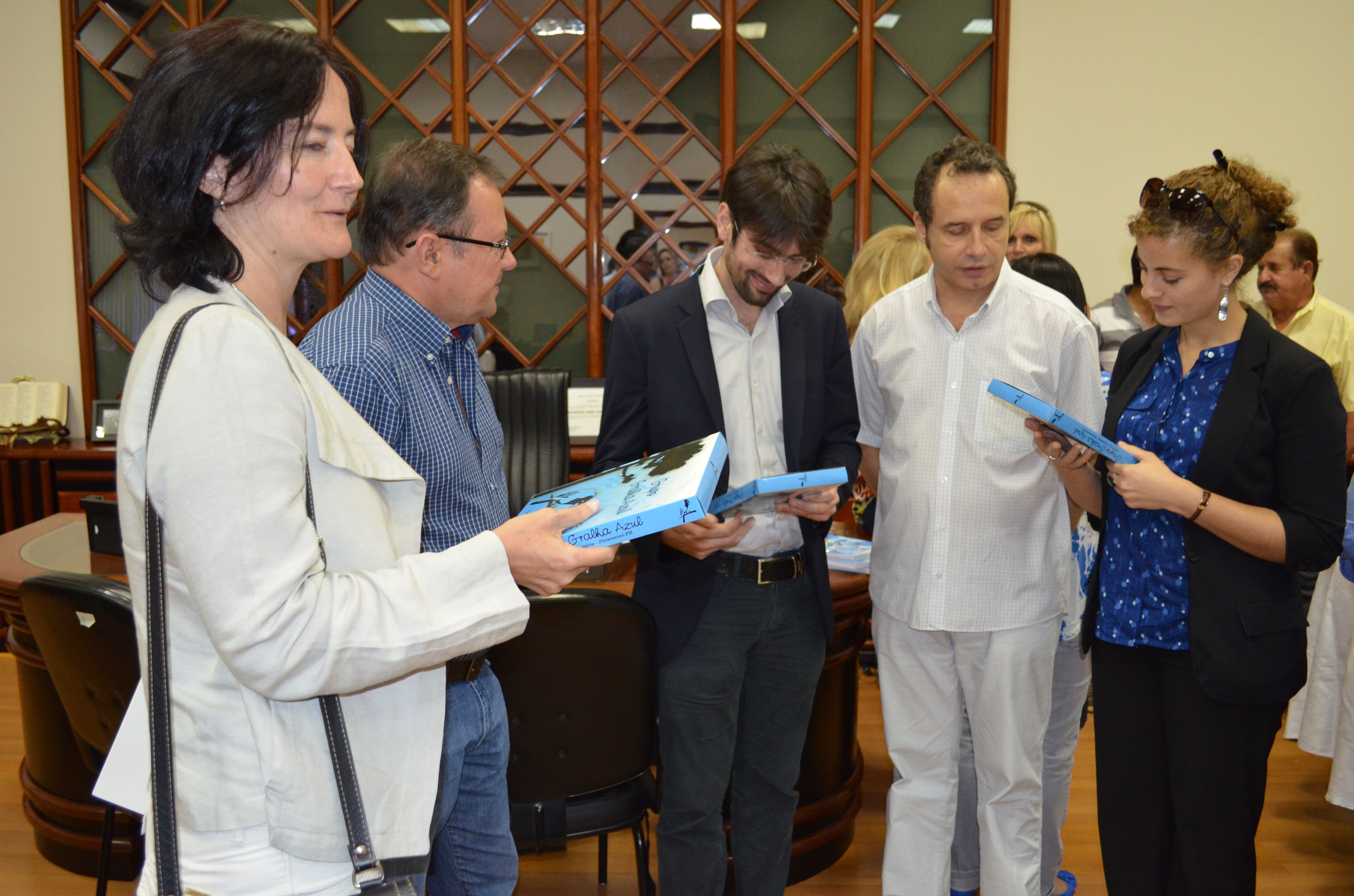 Técnicos da Agência Francesa de Desenvolvimento visitam Paranavaí para conhecer e avaliar projetos relacionados ao tratamento de resíduos sólidos.Foto: Carlito Lustosa/SEMA