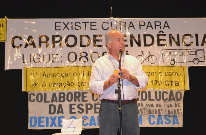 Secretário do Meio Ambiente participa da abertura do 3º Fórum Mundial da Bicicleta