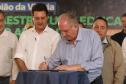 O governador Carlos Massa Ratinho Junior anuncia nesta quinta-feira (20) um pacote de investimentos para o município de União da Vitoria.  