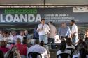 Loanda, 21 de junho de 2024 - O governador Carlos Massa Ratinho Junior assinou, em Loanda, a Ordem de Serviço para o início da obra de controle e recuperação da erosão no Emissário Água da Mina.