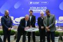 O governador Carlos Massa Ratinho Junior participou nesta terça-feira (29) do Fórum dos Presidentes das Cooperativas Paranaenses, promovido pelo Sistema Ocepar (Organização das Cooperativas do Estado do Paraná).