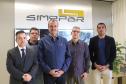 Equipe do Simepar durante a posse do novo diretor-presidente.