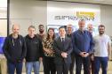 Equipe do Simepar durante a posse do novo diretor-presidente.