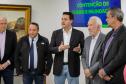 Curitiba, 02-09-24 - Governador Carlos Massa Ratinho Junior assina a contratação de estudos para a contenção de cheias e inundações para a região de União da Vitória.