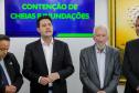 Curitiba, 02-09-24 - Governador Carlos Massa Ratinho Junior assina a contratação de estudos para a contenção de cheias e inundações para a região de União da Vitória.