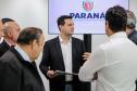 Curitiba, 02-09-24 - Governador Carlos Massa Ratinho Junior assina a contratação de estudos para a contenção de cheias e inundações para a região de União da Vitória.