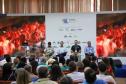 Ricardo Serfas, diretor-geral da Secretaria de Estado do Desenvolvimento Sustentável, durante a abertura do Abeta Summit em Foz do Iguaçu