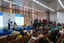 Ricardo Serfas, diretor-geral da Secretaria de Estado do Desenvolvimento Sustentável, durante a abertura do Abeta Summit em Foz do Iguaçu