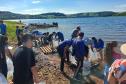 Na primeira fase do Rio Vivo, entre 2021 e 2022, foram soltos 1,1 milhão de peixes nativos no Iguaçu.