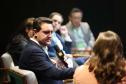 O governador Carlos Massa Ratinho Junior participou nesta terça-feira (5) do ESG Summit Brazil Journal, em São Paulo.