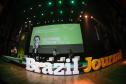O governador Carlos Massa Ratinho Junior participou nesta terça-feira (5) do ESG Summit Brazil Journal, em São Paulo.