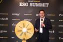 O governador Carlos Massa Ratinho Junior participou nesta terça-feira (5) do ESG Summit Brazil Journal, em São Paulo.