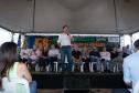Francisco Beltrão, 13 de dezembro de 2024 - O governador Carlos Massa Ratinho Jr., inaugura obra de condenção de cheias e anuncia melhorias.