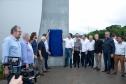 Francisco Beltrão, 13 de dezembro de 2024 - O governador Carlos Massa Ratinho Jr., inaugura obra de condenção de cheias e anuncia melhorias.