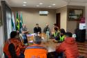 Equipes da Defesa Civil e IAT vistoriam pontos críticos em General Carneiro