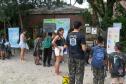 Ilha do Mel, 29 de janeiro de 2025 - Conscientização sobre ecossistemas na Ilha do Mel.