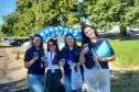 IAT distribuiu 960 copos da água e cartões informativos para conscientizar a população de Curitiba sobre o uso racional do recurso hídrico