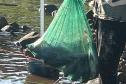 Operações comandadas pelo IAT durante o período de defeso da Piracema resultam em 44 quilos de peixes apreendidos e R$ 127 mil em multas.