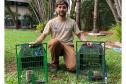 IAT captura dois saguis-de-tufos-pretos em Foz do Iguaçu, espécie exótica na região