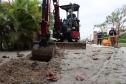 obras do sistema de coleta e tratamento de esgoto têm início na Ilha do Mel
