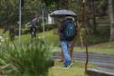 Final de semana será de chuva e ventos fortes em parte do Paraná, prevê Simepar