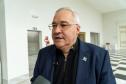 O governador Carlos Massa Ratinho Junior recebeu nesta terça-feira (7), no Palácio Iguaçu, em Curitiba, representantes da Vento Sul Energia para a entrega da Licença de Instalação (LI) do Complexo Eólico Palmas II, localizado no município de Palmas, no Sudoeste do Estado.